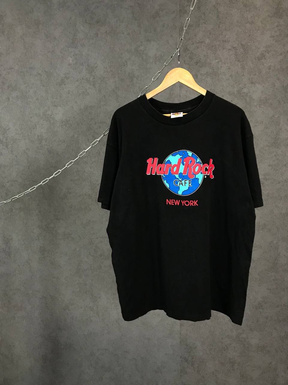 Hard Rock Cafe × Vintage Hard Rock Cafe New York NY vintage made in USA big logo tee Size US XL / EU 56 / 4 - 1 Thumbnail
