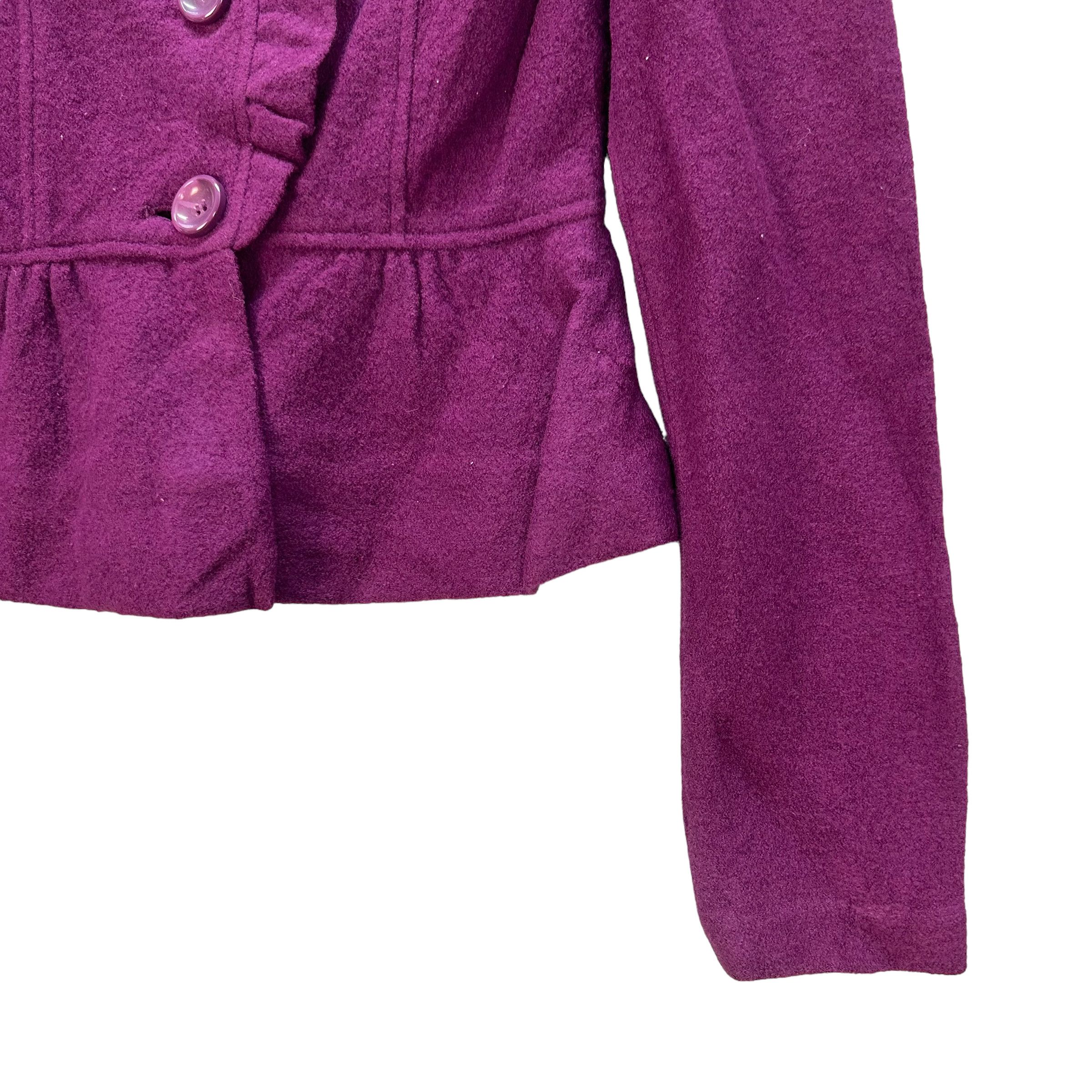 Max Mara MAX MARA WOOL CROP JACKET #8044-198 Size M / US 6-8 / IT 42-44 - 5 Thumbnail