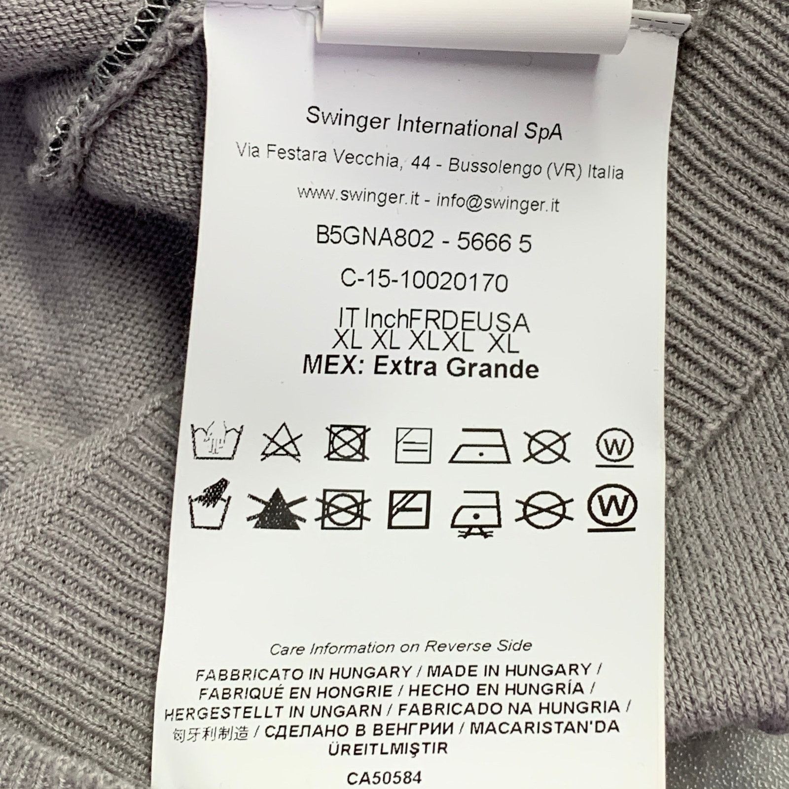 Versace Size XL Grey Black Graffiti Cotton Linen Knit Cardigan Size US XL / EU 56 / 4 - 11 Thumbnail