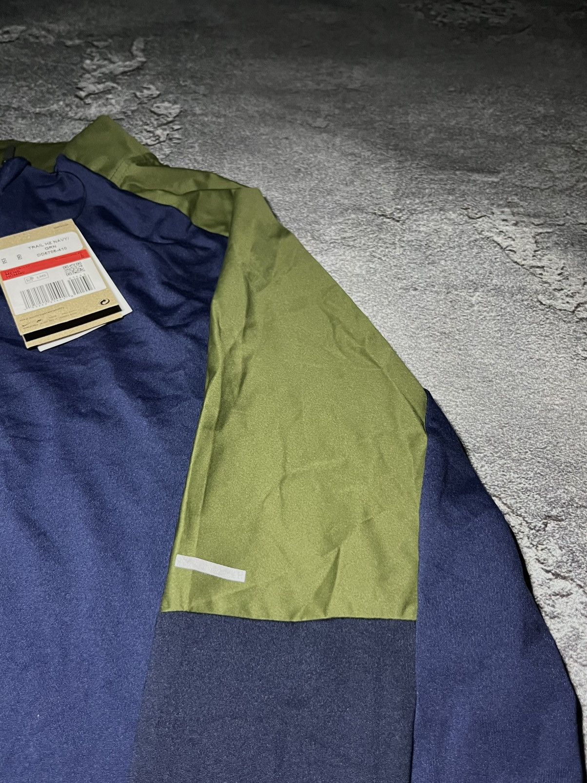 Nike NEW Nike Dri-Fit Trail Running 1/3 Zip Longsleeve Shirt Size US L / EU 52-54 / 3 - 3 Thumbnail
