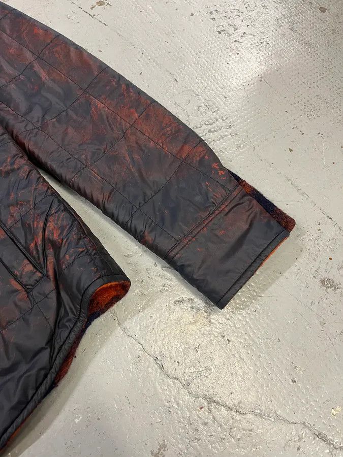 Dolce & Gabbana 2010s Dolce & Gabbana Reversible Orange & Black Tartan Jacket Size US M / EU 48-50 / 2 - 10 Thumbnail