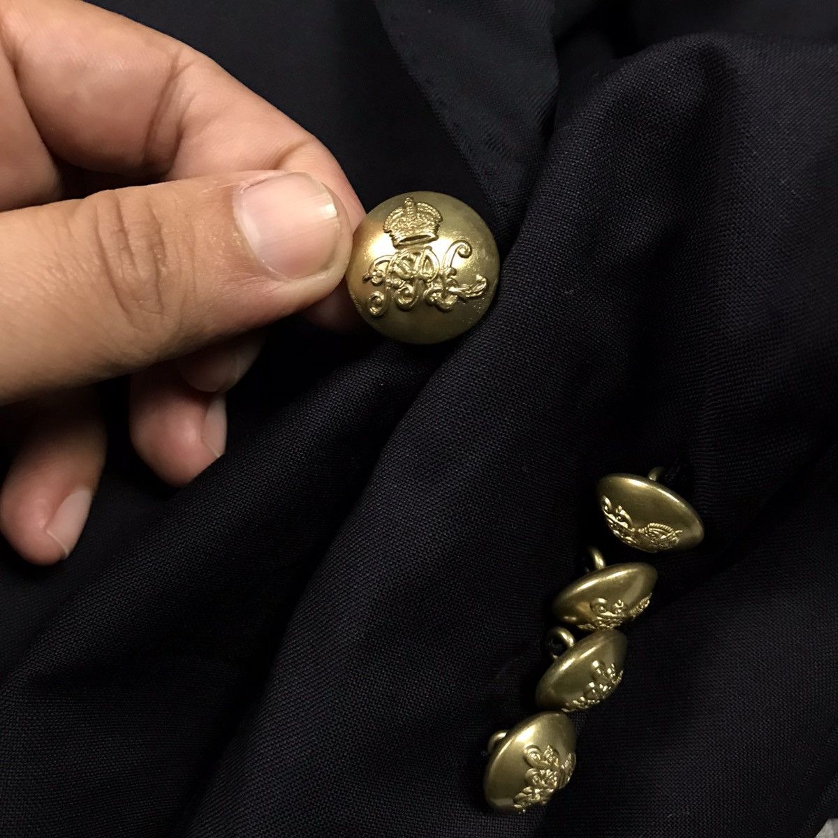 Polo Ralph Lauren Polo by Ralph Lauren Navy blazer button gold Size US M / EU 48-50 / 2 - 11 Thumbnail
