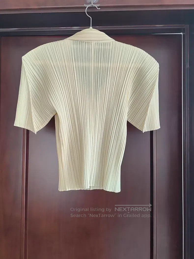 Issey Miyake Issey Miyake Right Angle Shoulder Small Lapel Short Sleeve Size XL / US 12-14 / IT 48-50 - 5 Thumbnail