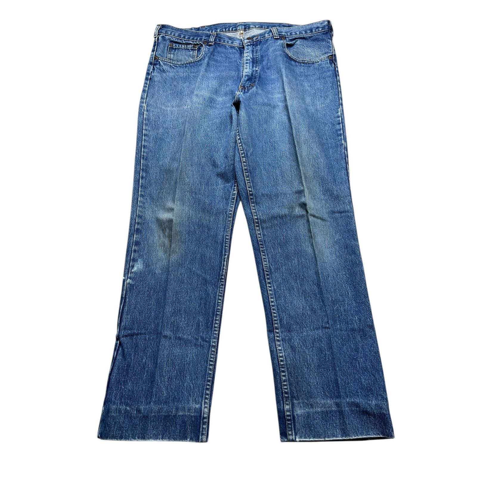 Polo Ralph Lauren Vintage 90s Polo Ralph Lauren Dungarees Jeans Men’s 38x31 Size US 38 / EU 54 - 1 Thumbnail
