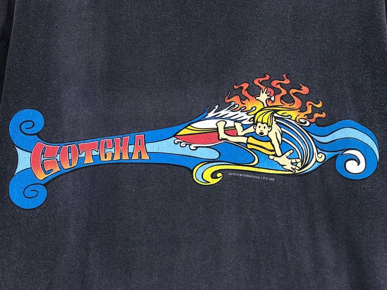 Vintage Vintage 1998 gotcha surfing Size US XL / EU 56 / 4 - 3 Thumbnail