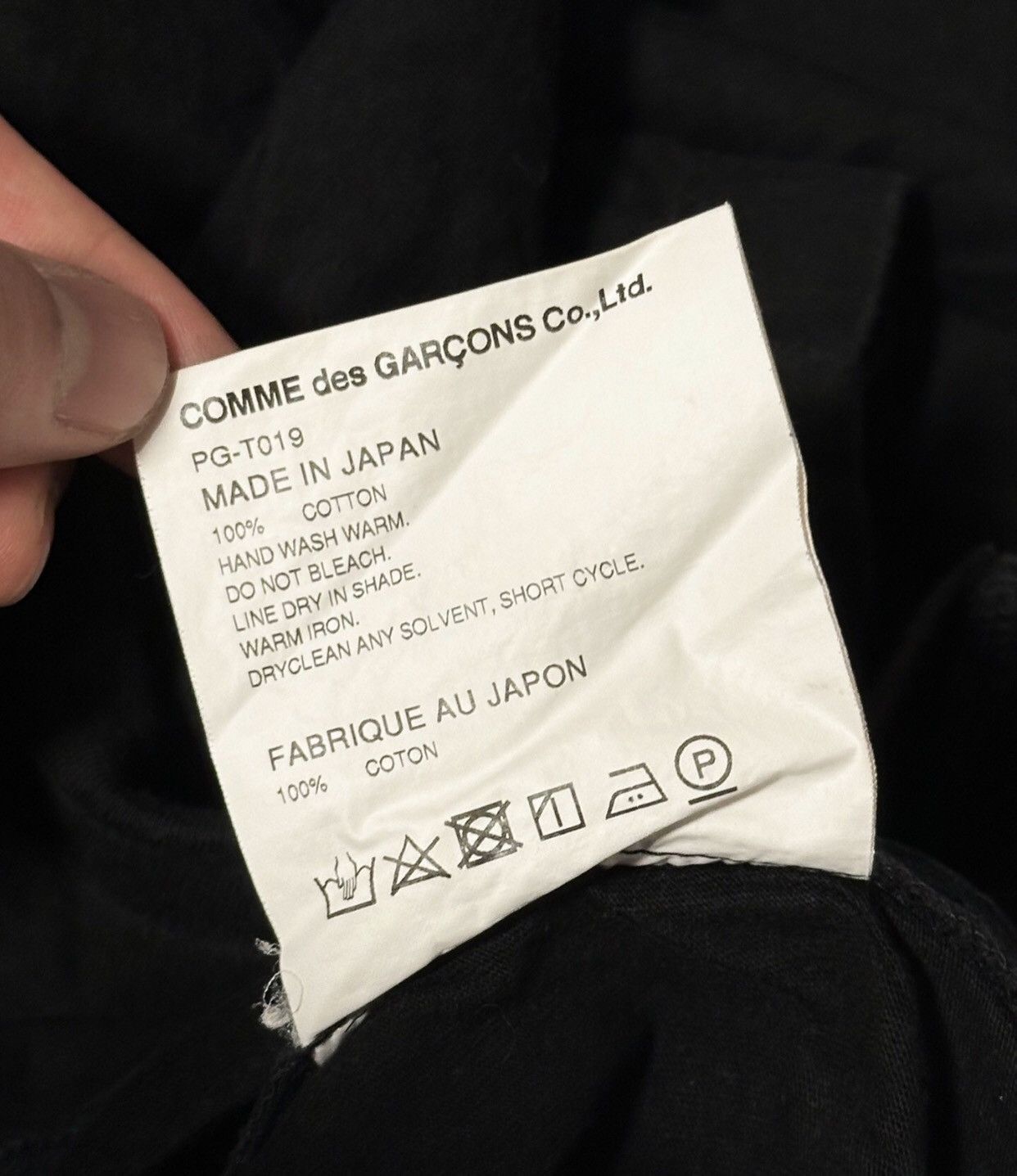Comme des Garcons Black double zipper short sleeved T-shirt 2412-Nextarrow Size US XL / EU 56 / 4 - 4 Thumbnail