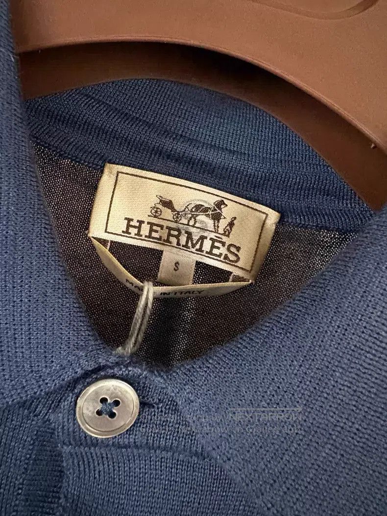 Hermes Hermes Spring/Summer Short Sleeve Knit Polo Size US S / EU 44-46 / 1 - 3 Thumbnail