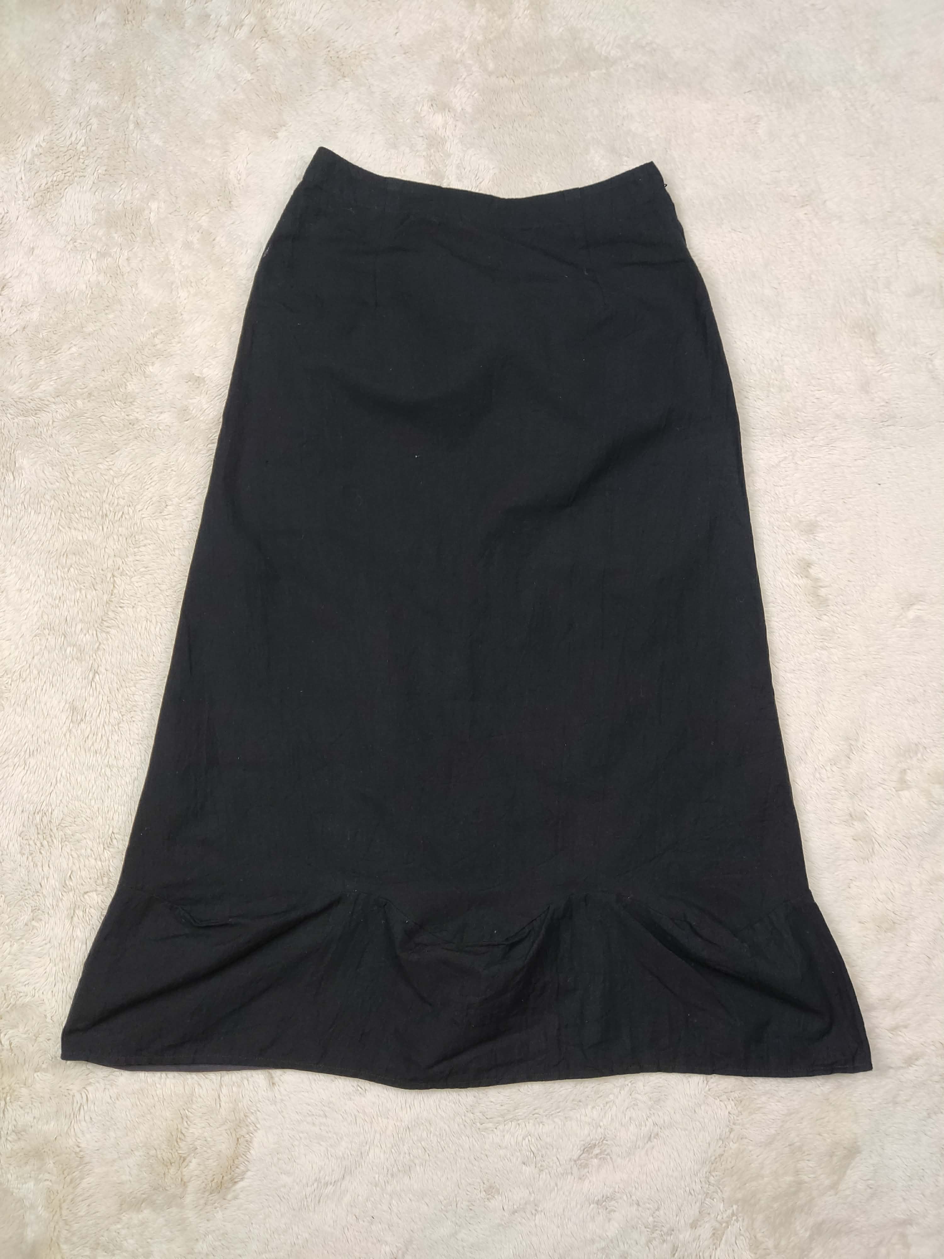 Comme des Garcons Comme Des Garçons Tricot Black Midi Skirt Size 26" / US 2 / IT 38 - 1 Thumbnail