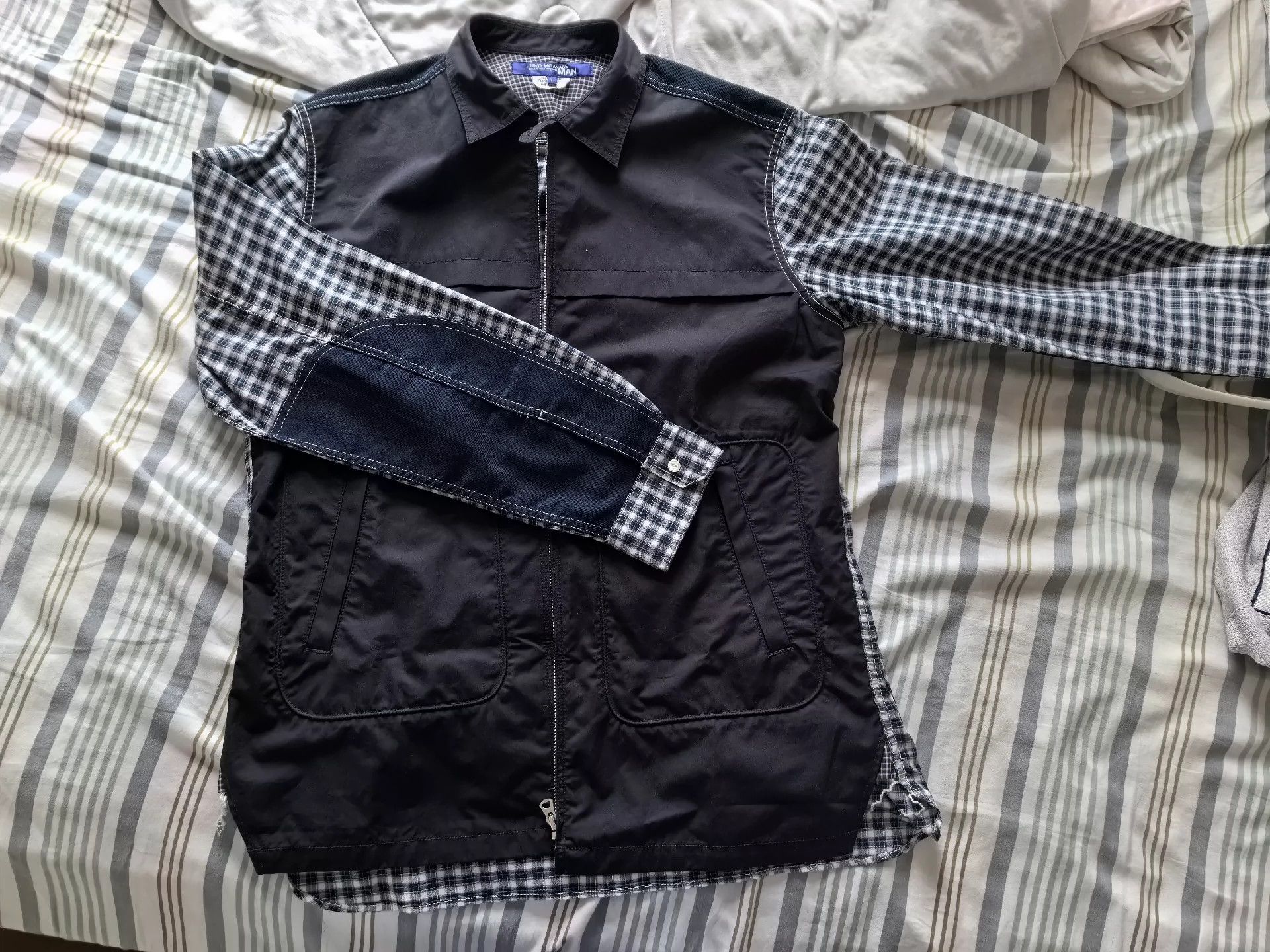 Junya Watanabe Junya Watanabe comme des garcons zipper splicing 