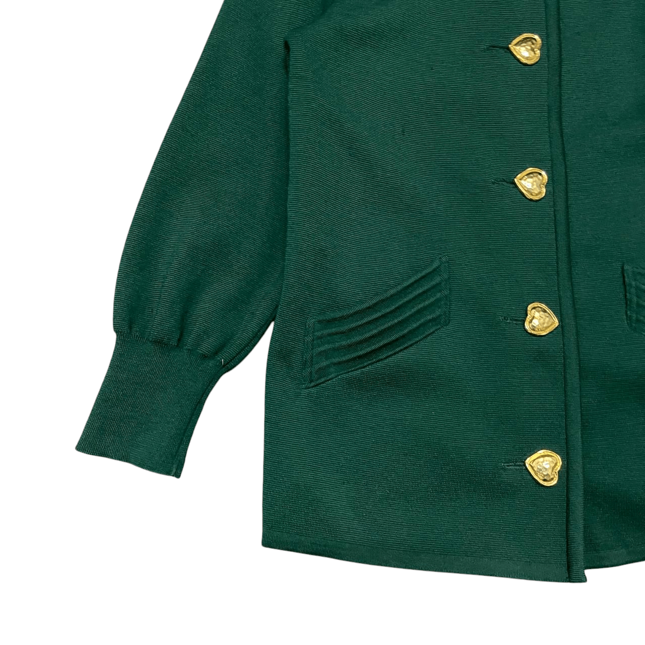 Yves Saint Laurent Vintage YSL Yves Saint Laurent Wool Coat Love Button Size M / US 6-8 / IT 42-44 - 3 Thumbnail