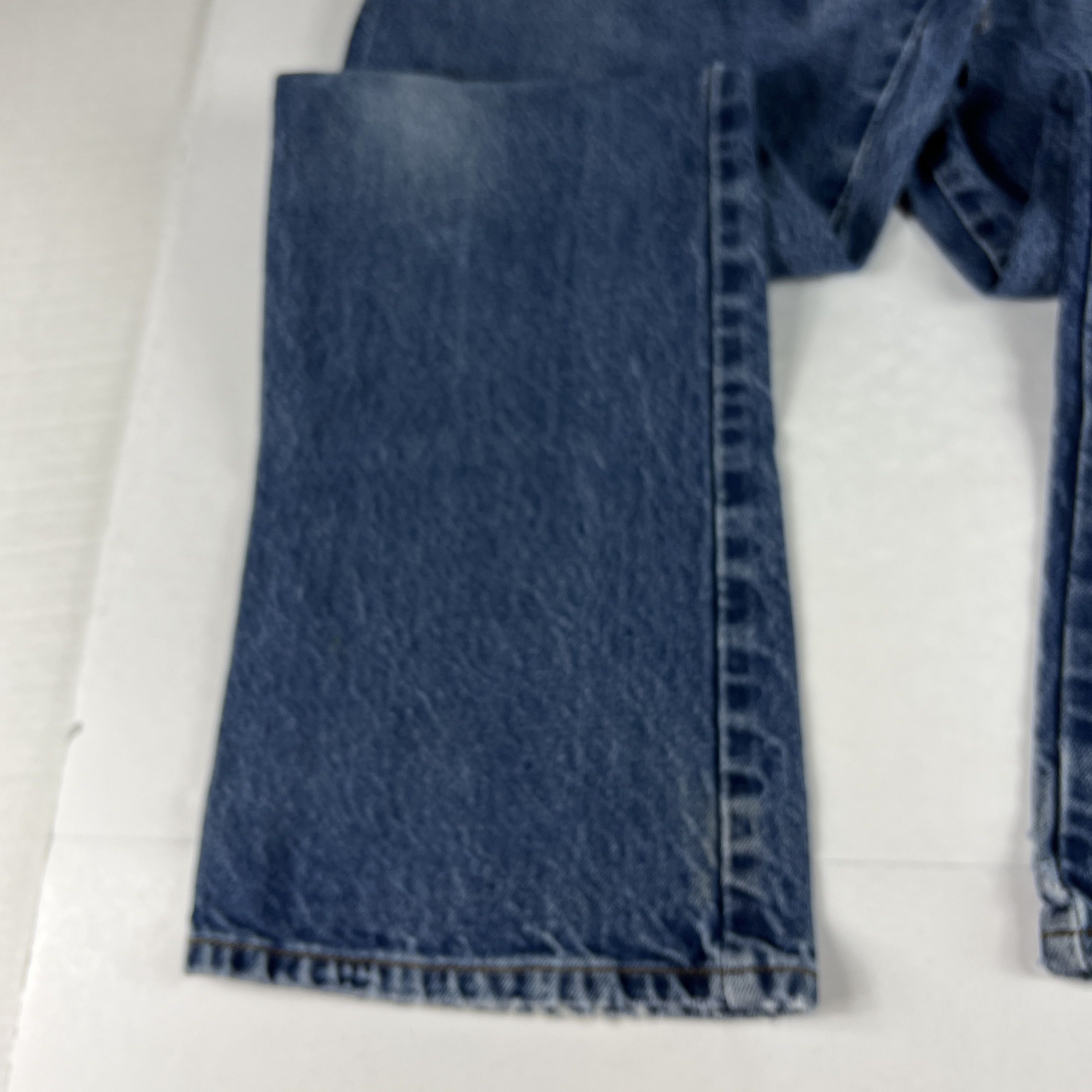Levi's Y2K Levi's Jeans 517 Boot Cut Blue Faded Cotton Denim Size US 36 / EU 52 - 7 Thumbnail