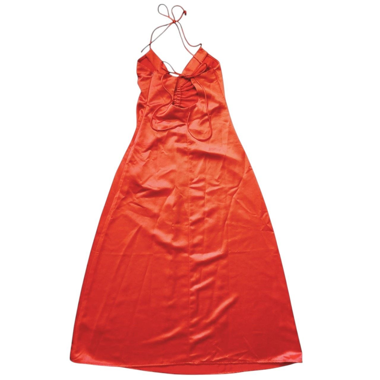 jason wu orange dress Jason Wu Women's Open Tie-Back Midi-Dress - Orange