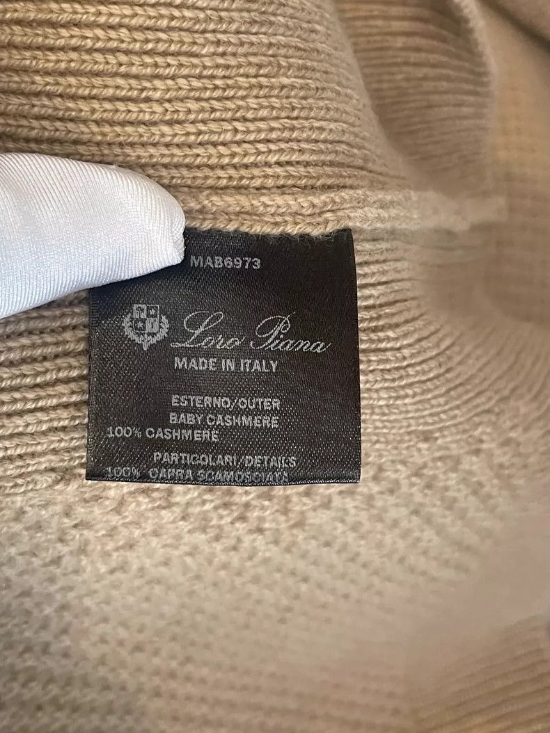 Loro Piana LORO PIANA Kasese goat cashmere long sweater dress Size L / US 10 / IT 46 - 4 Thumbnail