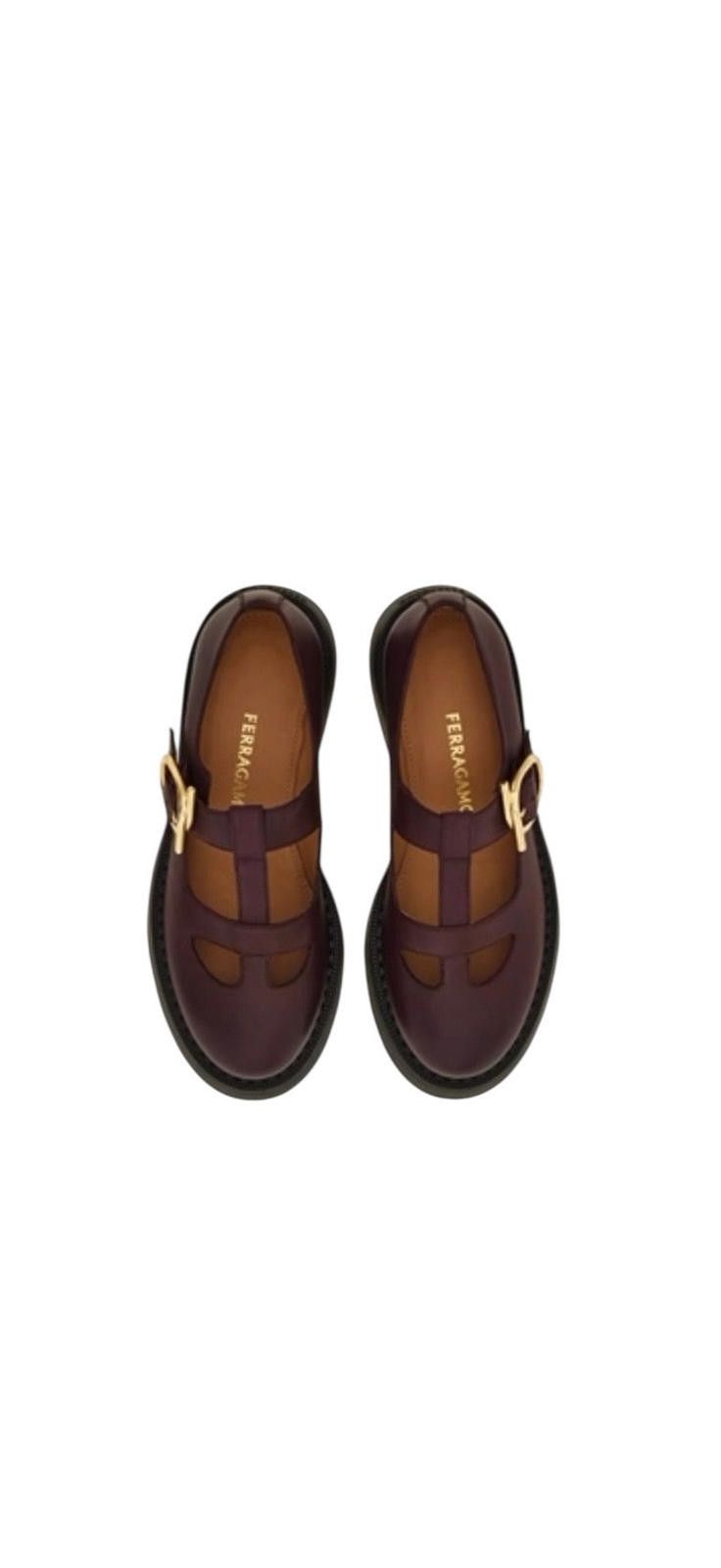 Salvatore Ferragamo Ferragamo Mary Jane Loafer Size US 7.5 / IT 37.5 - 3 Thumbnail