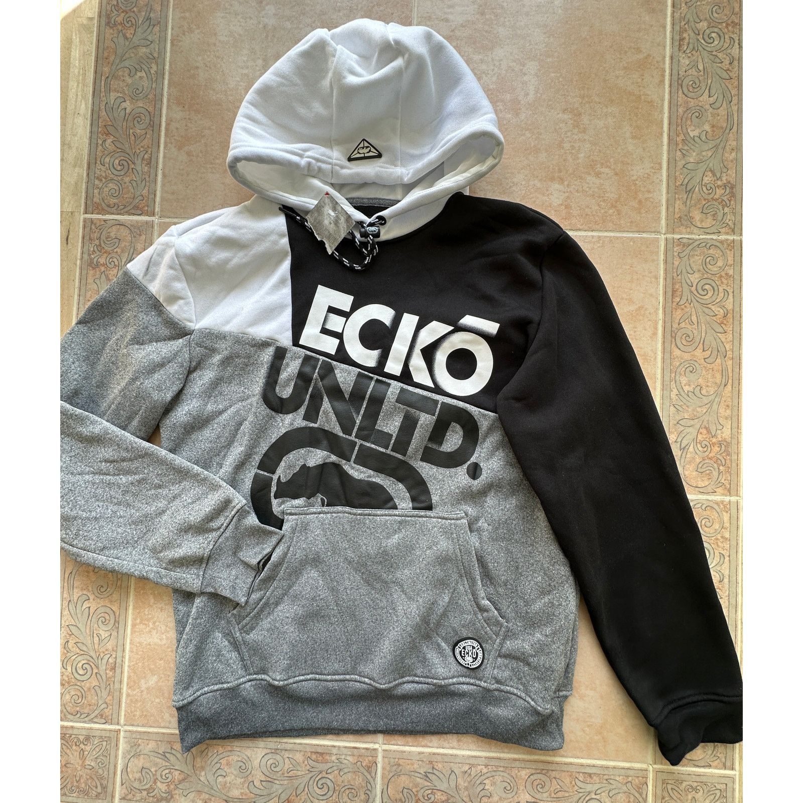 Ecko Unltd. New With Defects! ecko unltd Men M Hoodie Charcoal Heather Size US M / EU 48-50 / 2 - 1 Thumbnail