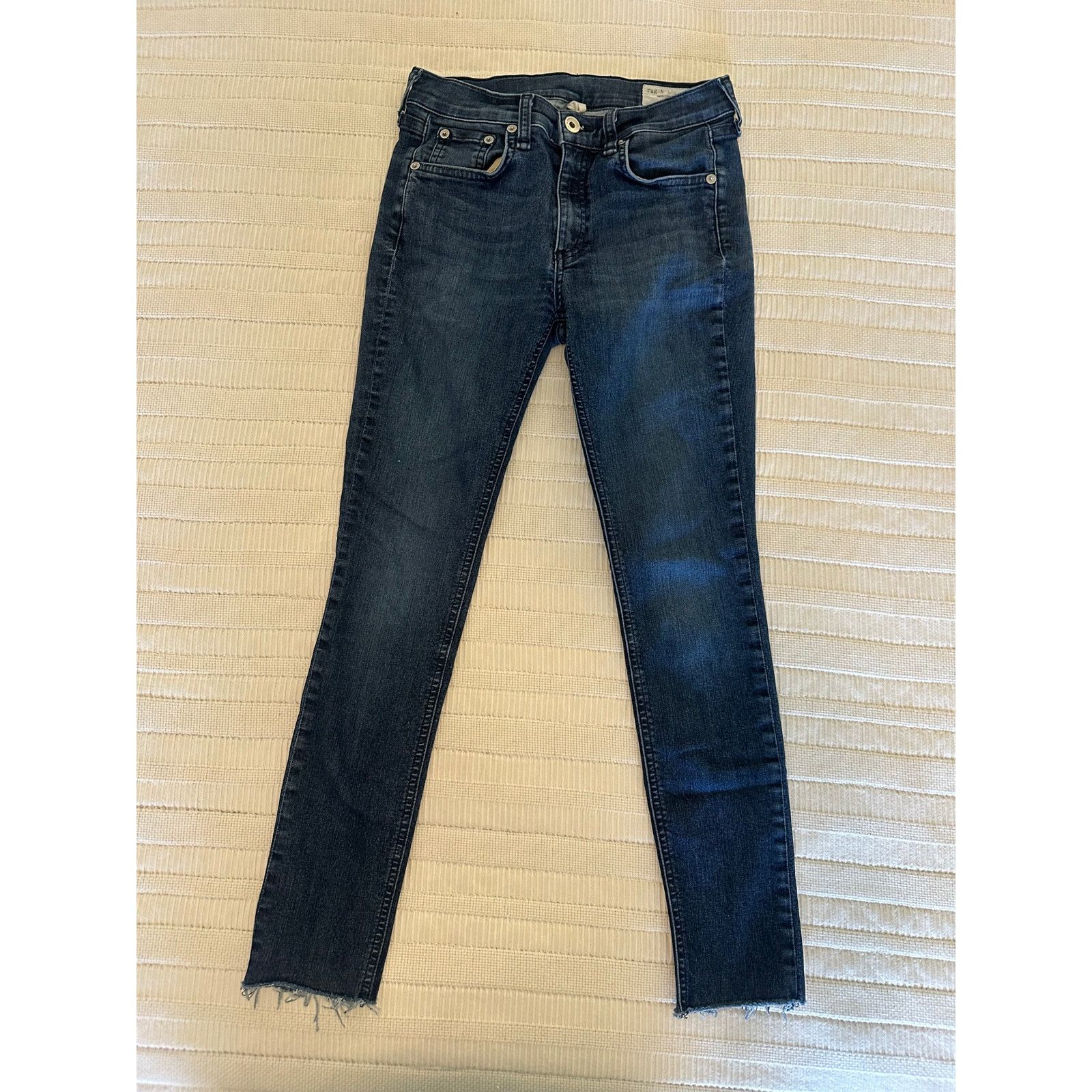 Rag & Bone Rag & Bone 27 Ankle Skinny Jeans Size 27" / US 4 / IT 40 - 2 Thumbnail