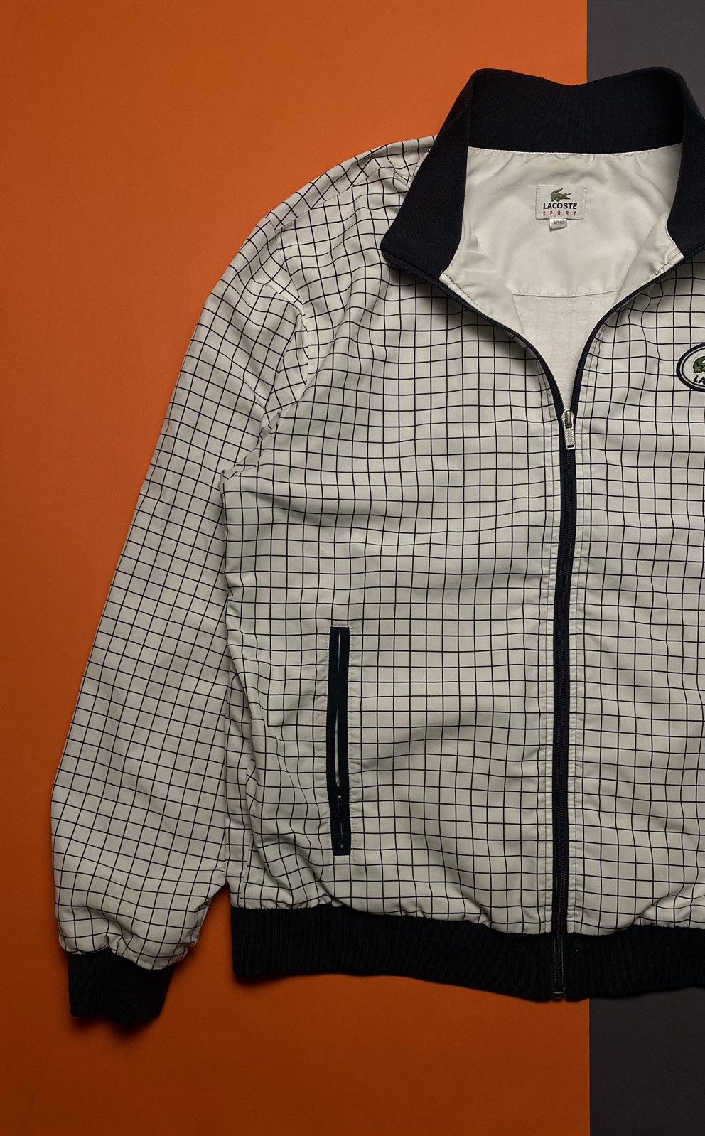Lacoste × Vintage Vintage Lacoste nylon light jacket Size US M / EU 48-50 / 2 - 3 Thumbnail