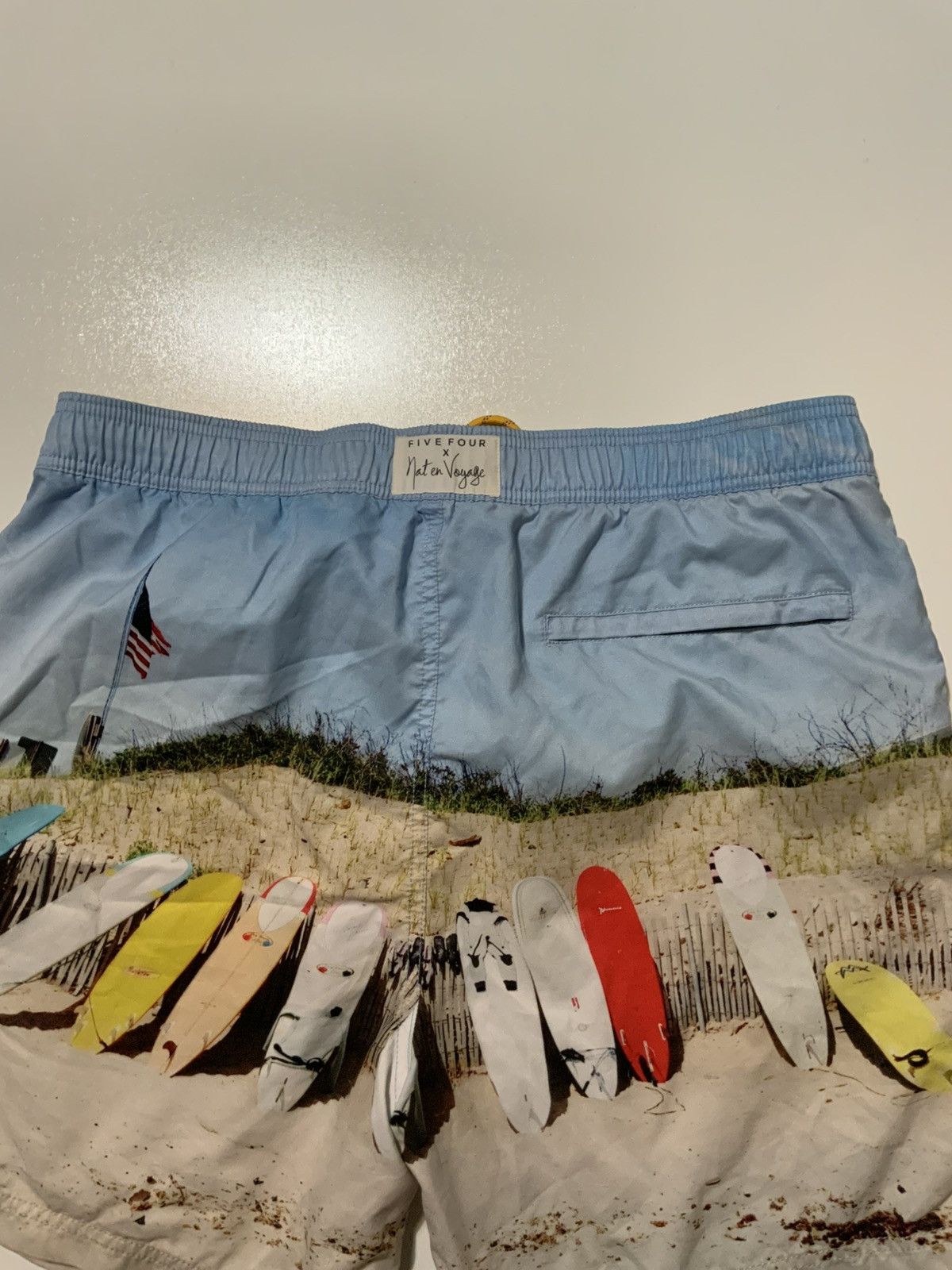 Five Four Five Four X Nat En Voyage Montauk Modern Surfboards Shorts Size US 36 / EU 52 - 7 Thumbnail