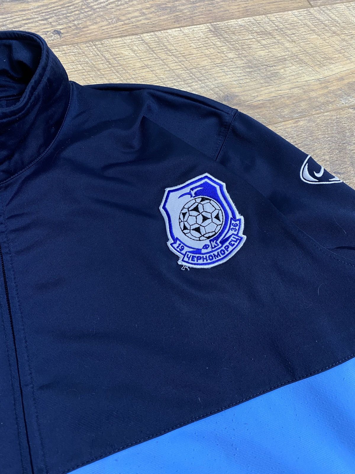 Nike Nike FC Chernomorets Odessa Retro Football Track Jacket L Size US L / EU 52-54 / 3 - 2 Thumbnail