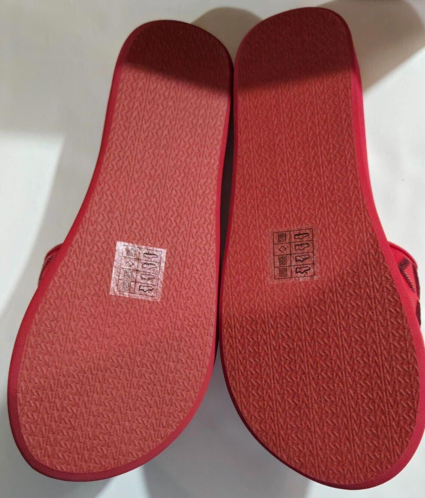 Michael Kors Michael Kors Platform Slides Scuba Red Flip Flop 7 w/o Box Size US 7 / IT 37 - 4 Thumbnail