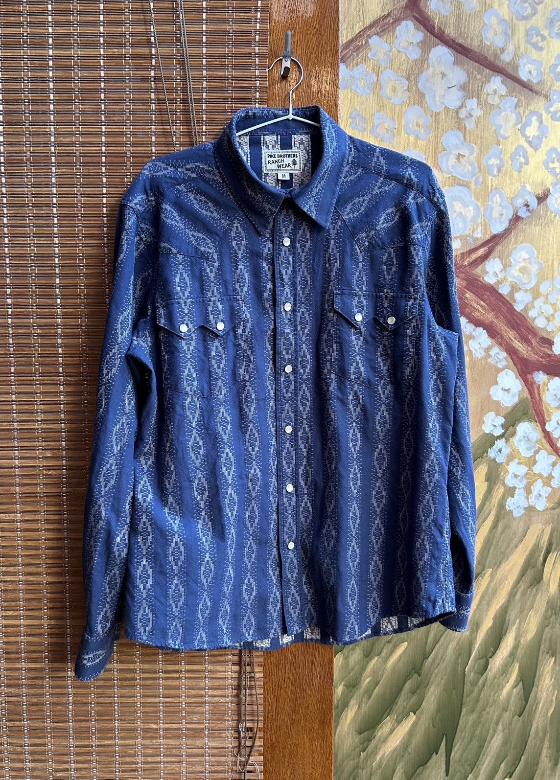 Pike Brothers Pike Brothers Ranch Wear 1963 Saw Tooth Western Shirt Size US M / EU 48-50 / 2 - 1 Thumbnail