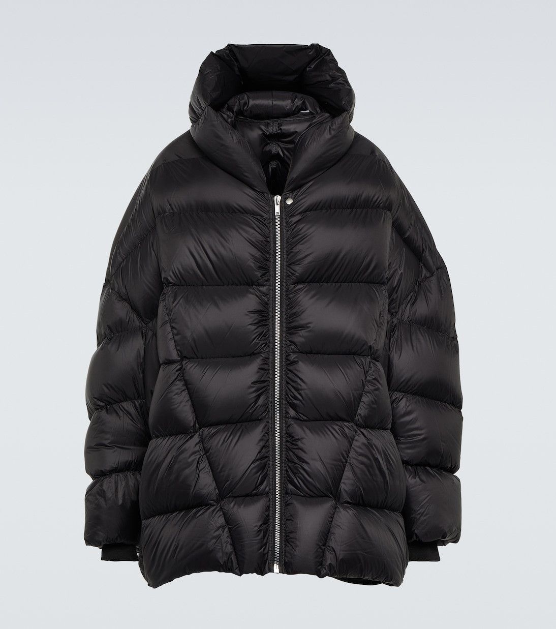 image of Rick Owens Jumbo Peter Down Coat in Black, Men's (Size 2XL)