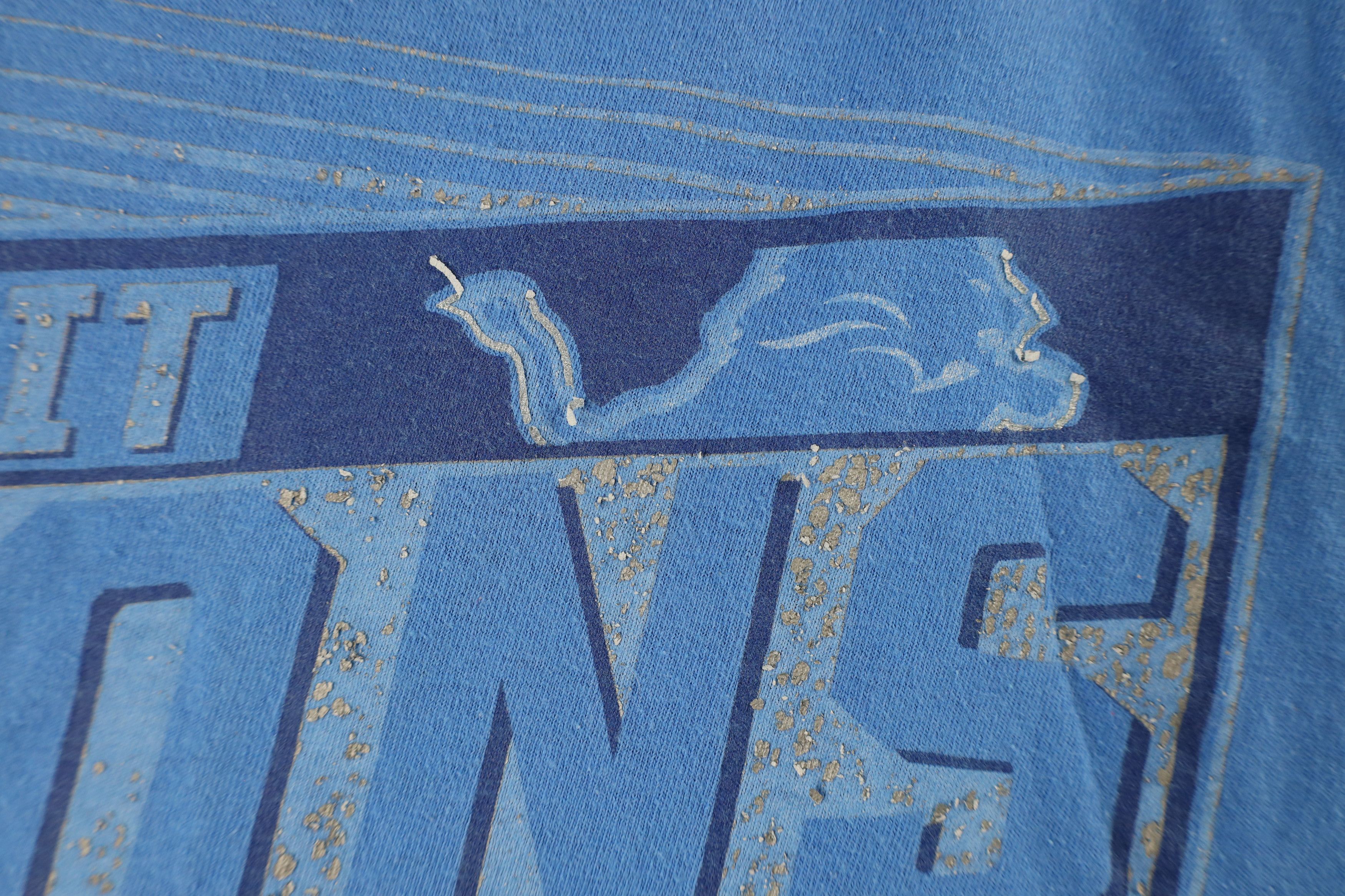 Vintage Vintage Out Detroit Lions Football Short Sleeve T-Shirt Size US XXL / EU 58 / 5 - 5 Thumbnail