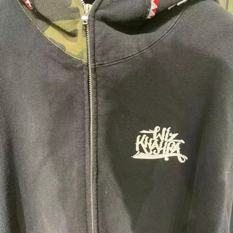 Bape Bape Collaboration Shark Camo Zip Hoodie-2508 Size US XXL / EU 58 / 5 - 6 Thumbnail