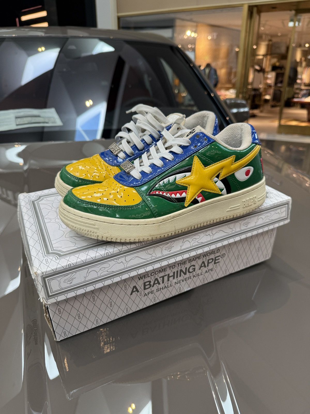 Bape Vintage Rare BapeSta M2 20th anniversary WGM Size US 9 / EU 42 - 1 Thumbnail