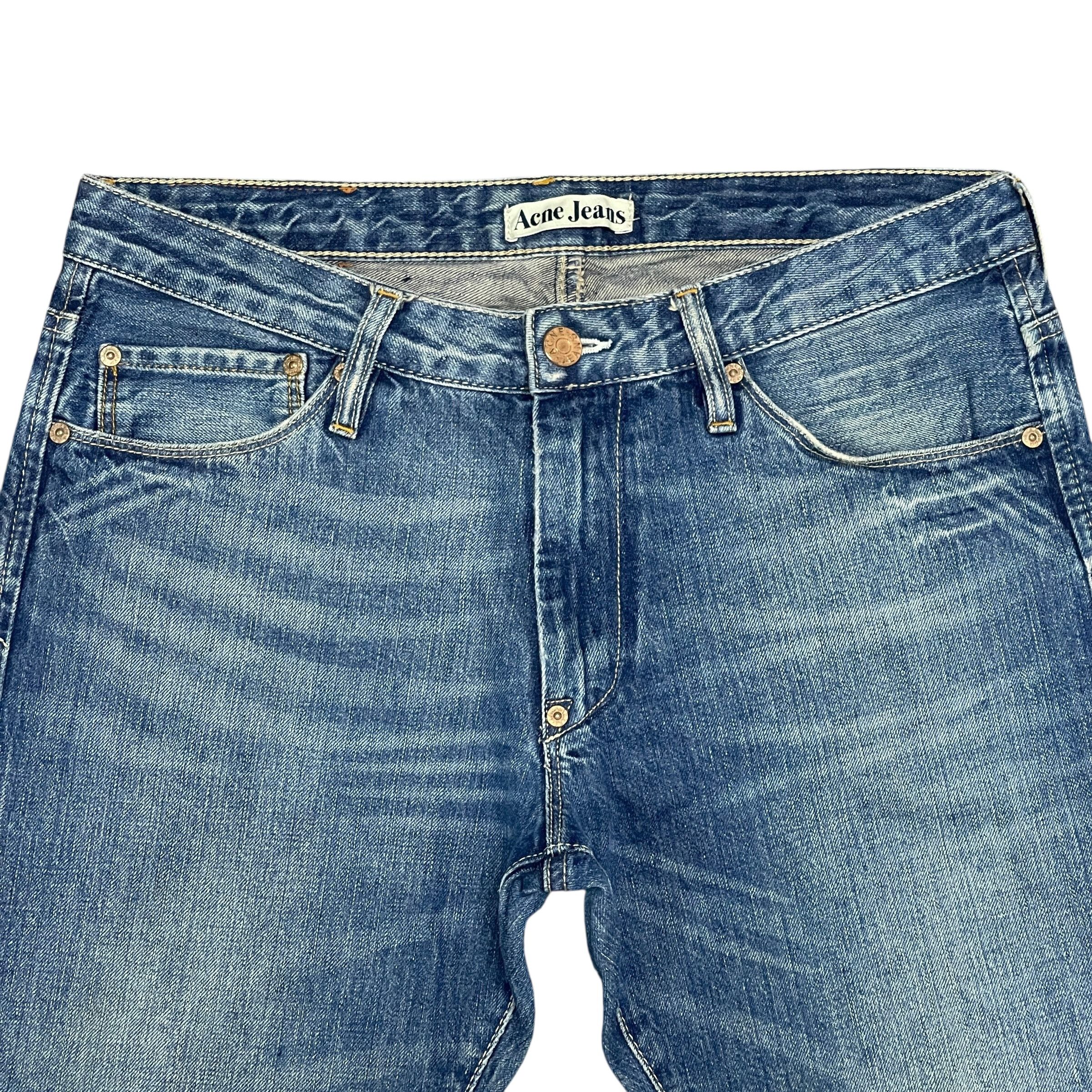 Acne Studios Archival Acne Studios Slim Fit Denim Jeans Size US 31 - 3 Thumbnail