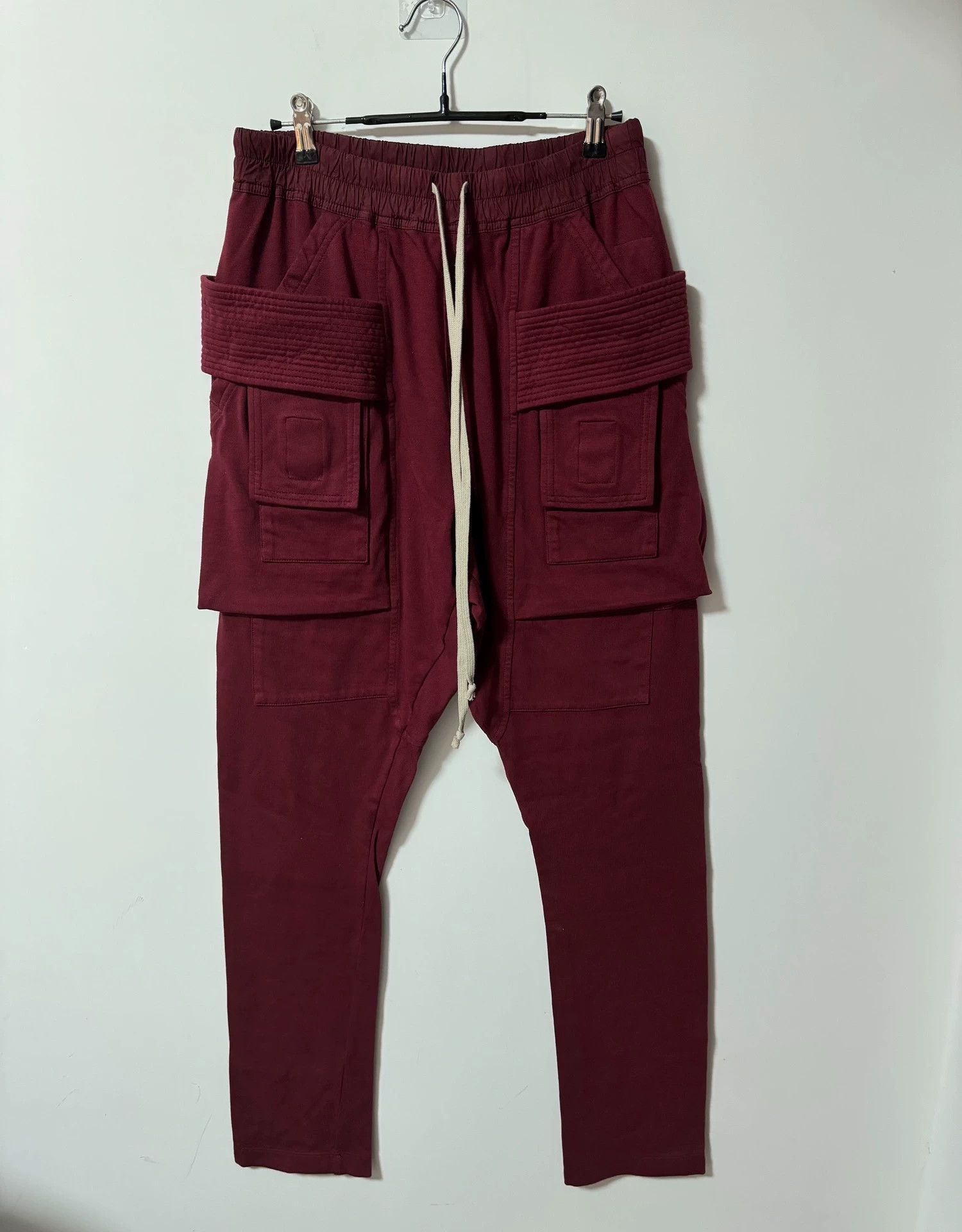 Rick Owens Rick Owens Cotton double-loop pants Size US 28 / EU 44 - 1 Thumbnail
