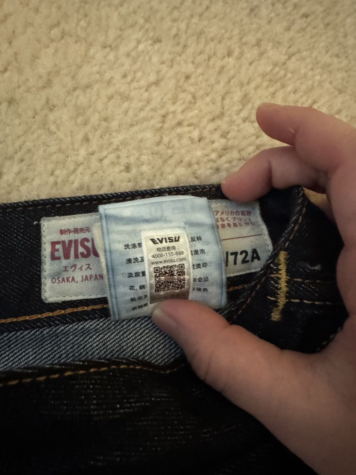 Evisu Evisu Tattoo Koi Daicock Size US 28 / EU 44 - 6 Thumbnail