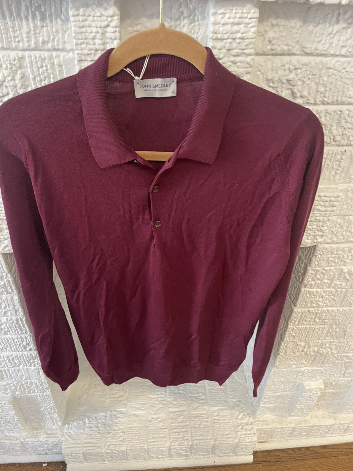 John Smedley John Smedley Belper knitted polo Size US M / EU 48-50 / 2 - 3 Thumbnail