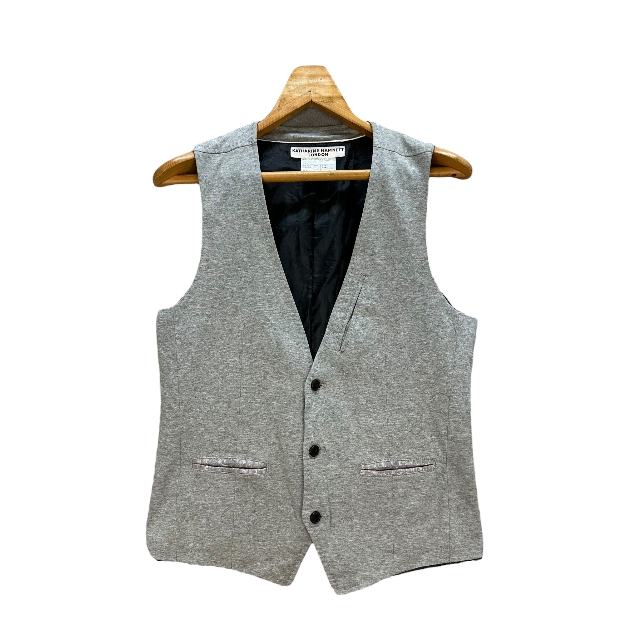 Katharine Hamnett London Katharine Hamnett London Casual Vest #A9-0221 Size US L / EU 52-54 / 3 - 1 Thumbnail