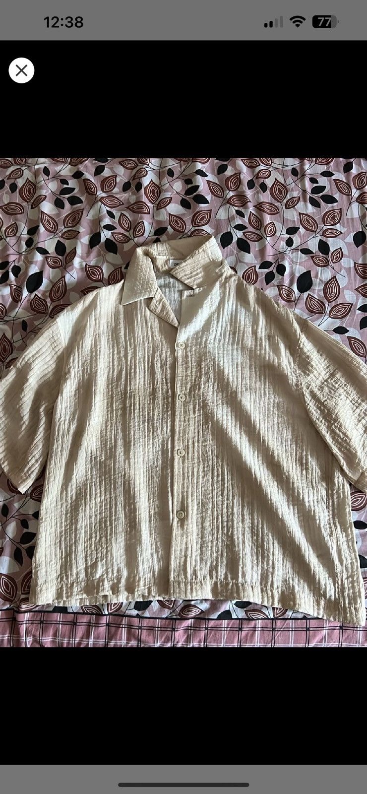Zara Zara Shit Short Sleeves Size US S / EU 44-46 / 1 - 1 Thumbnail