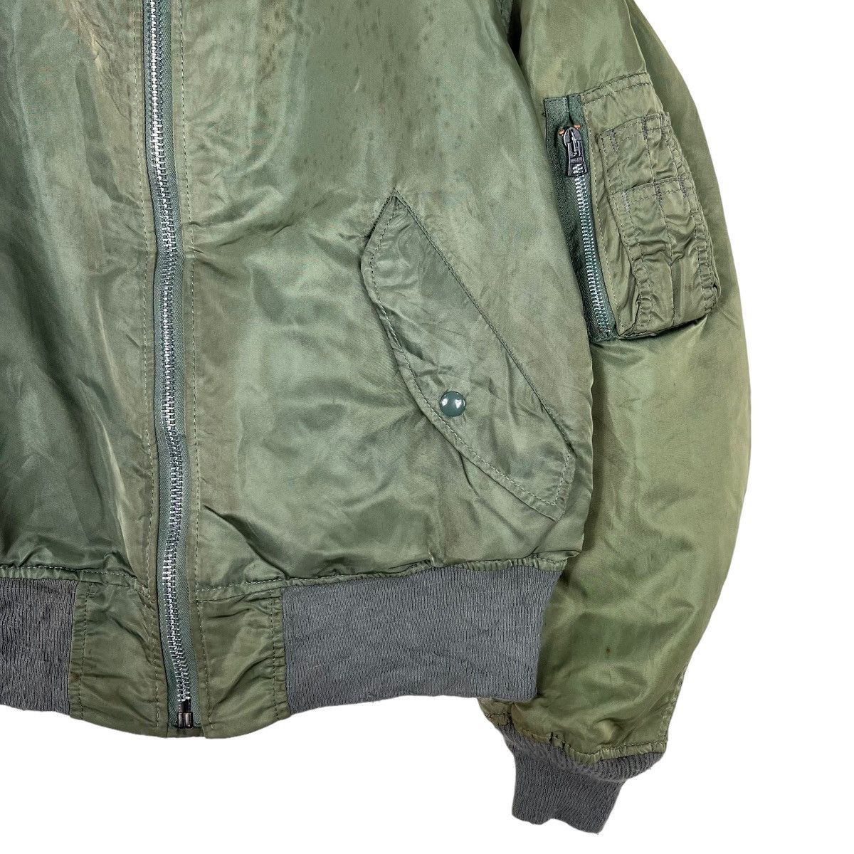 Alpha Industries 💥 80s VINTAGE REVERSIBLE ALPHA RIOT RIOT BOMBER JACKET Size US L / EU 52-54 / 3 - 4 Thumbnail