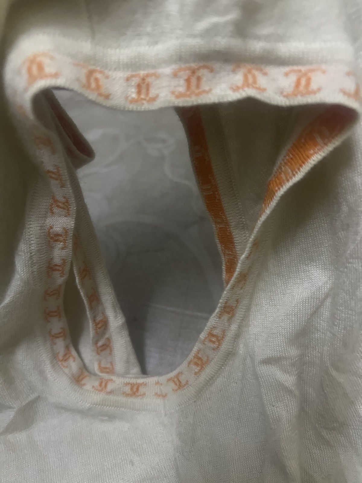 Chanel Archival CHANEL 2001S Cashmere Logo Trim Knit Tank TopSize42 Size M / US 6-8 / IT 42-44 - 2 Thumbnail