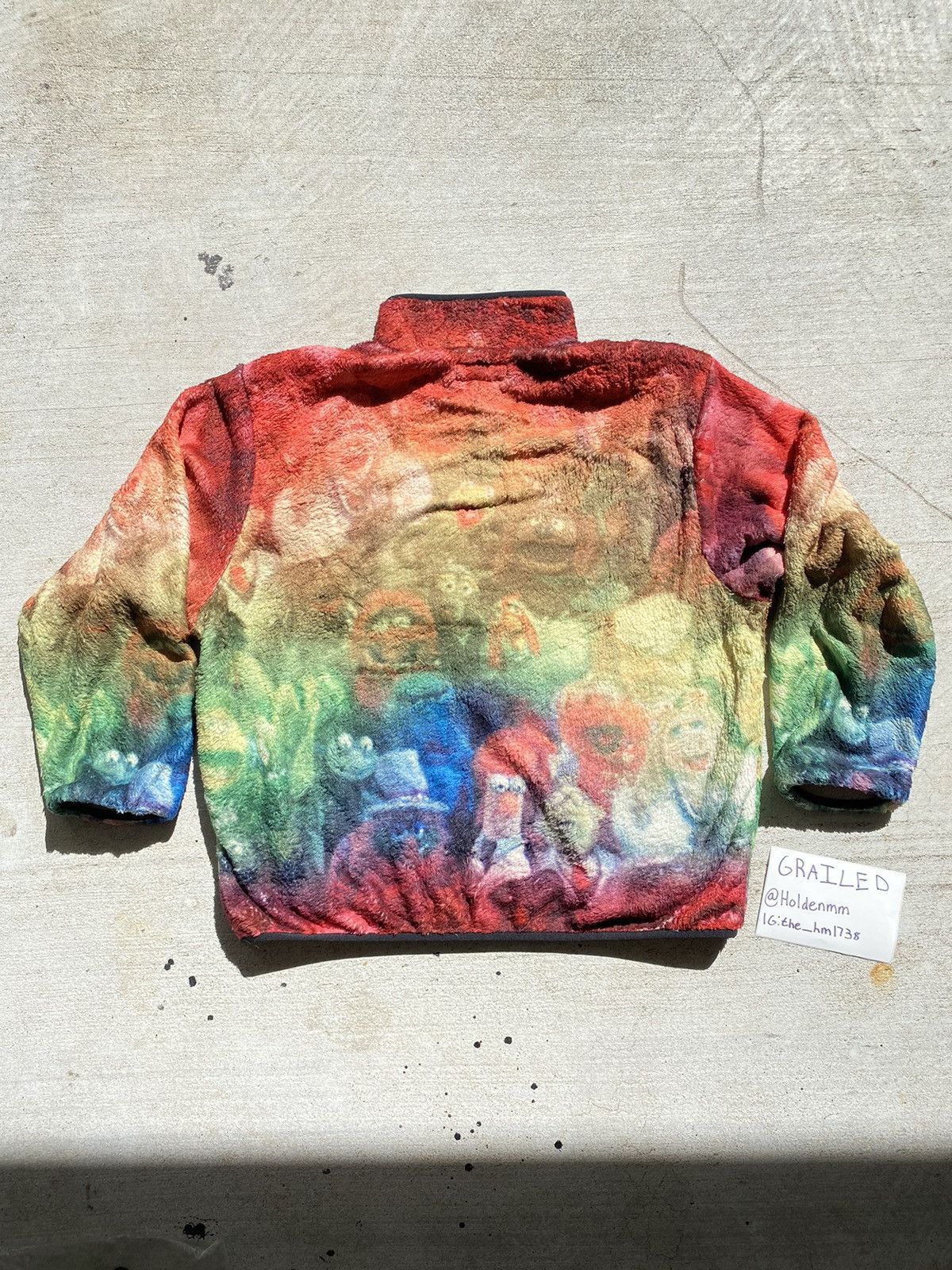 image of Xlarge / XL Supreme Muppets Fleece Jacket Multicolor, Men's