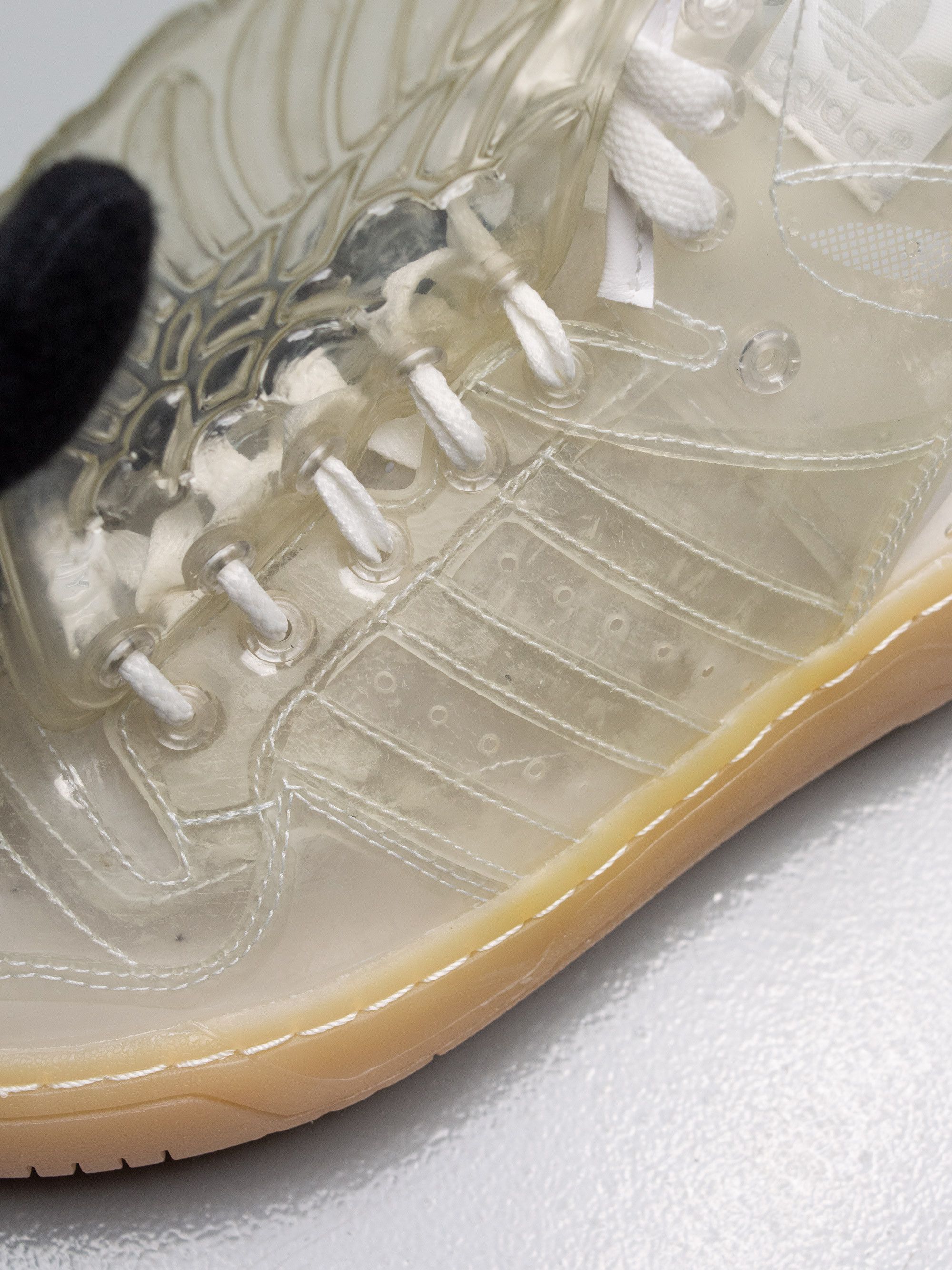 Adidas × Jeremy Scott adidas Originals by Jeremy Scott S/S 2011 JS Wings "Clear" Size US 6.5 / EU 39-40 - 15 Thumbnail