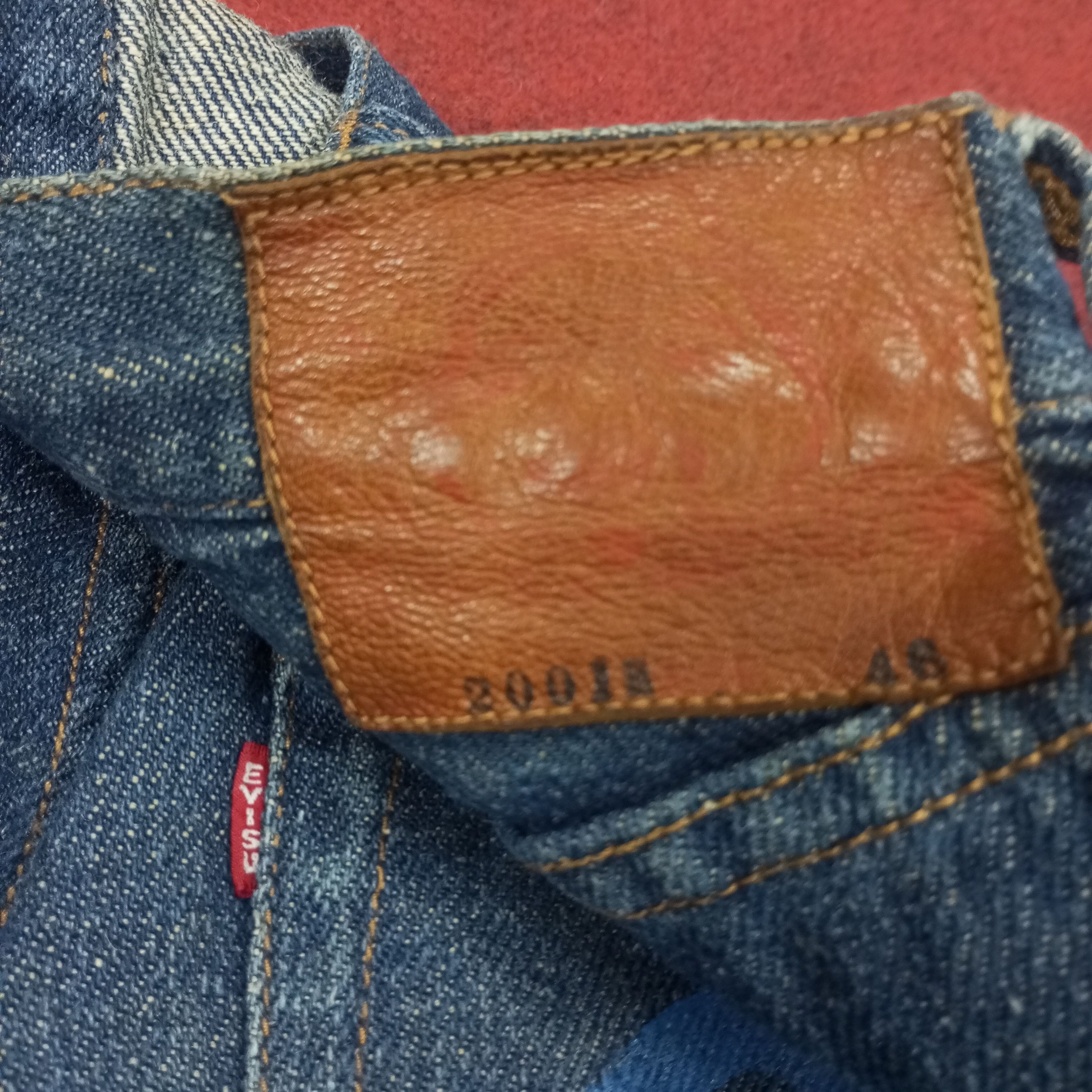 Japanese Brand × Vintage Evisu Jeans Streetwear Custom Daicock Style Size US 31 - 15 Thumbnail