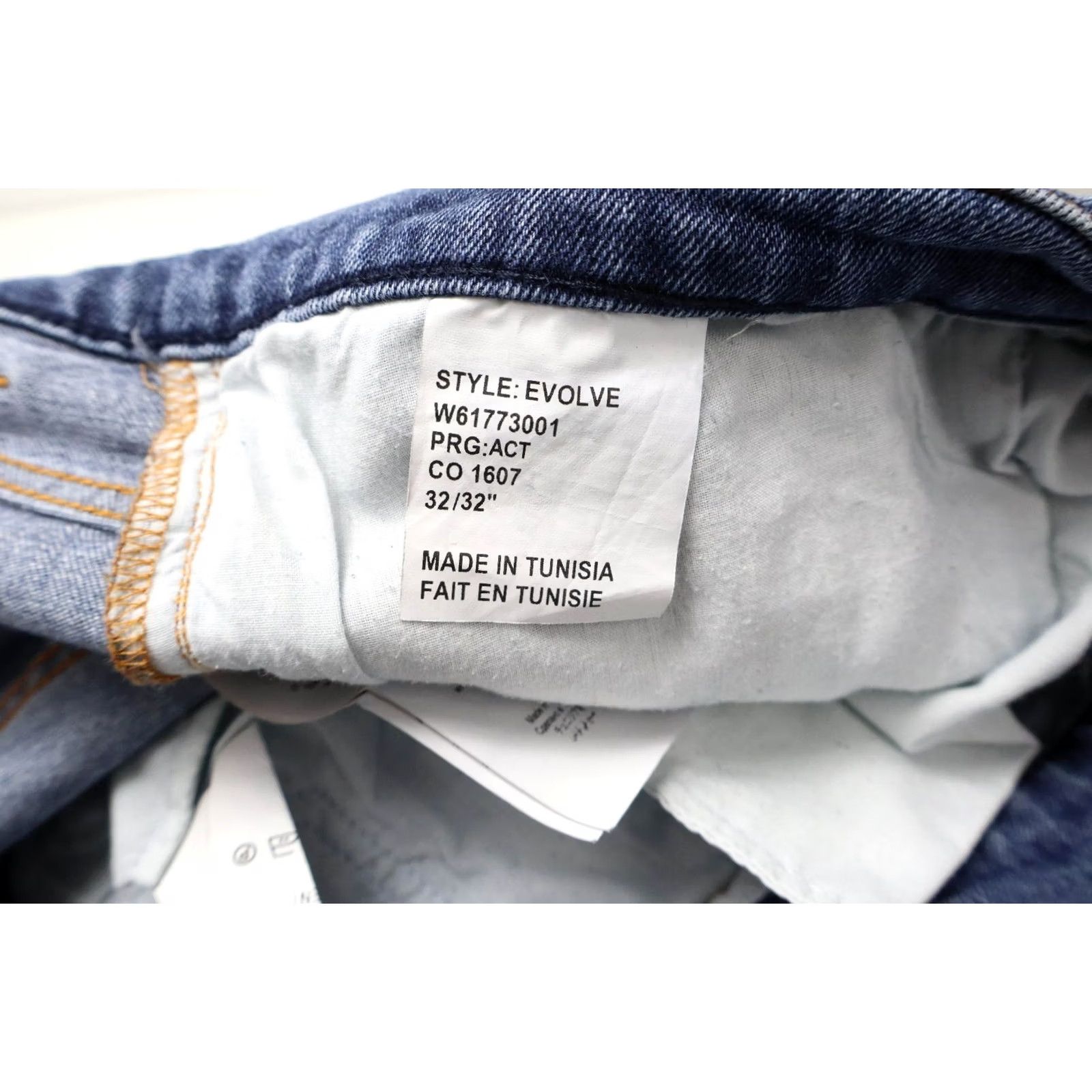 Tiger of Sweden TIGER OF SWEDEN Jeans Men's Evolve W32/L32 Blue Faded Denim Zip Fly Stretched Size US 32 / EU 48 - 7 Thumbnail