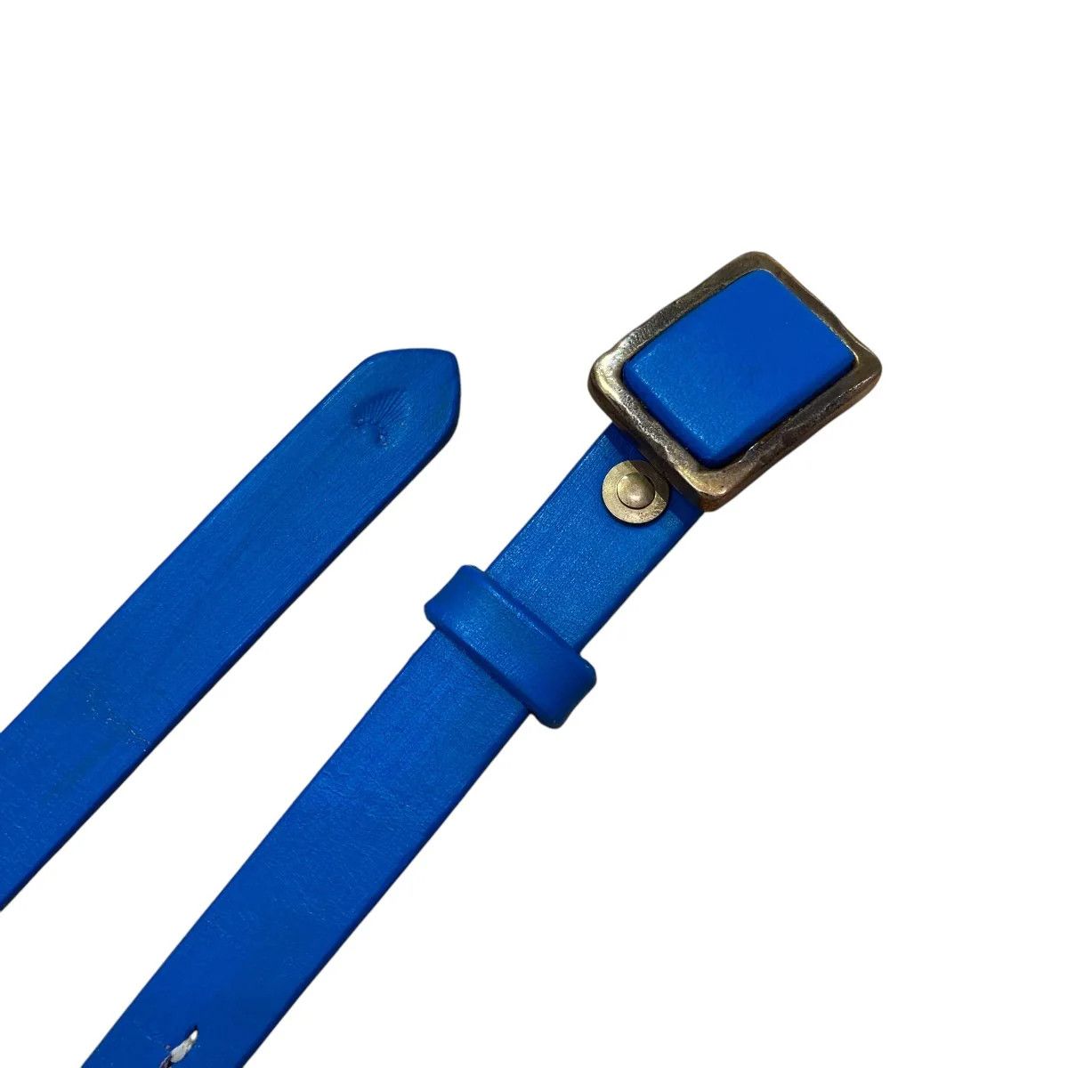 Kapital Archive Narrow Leather Belt Size ONE SIZE - 2 Thumbnail