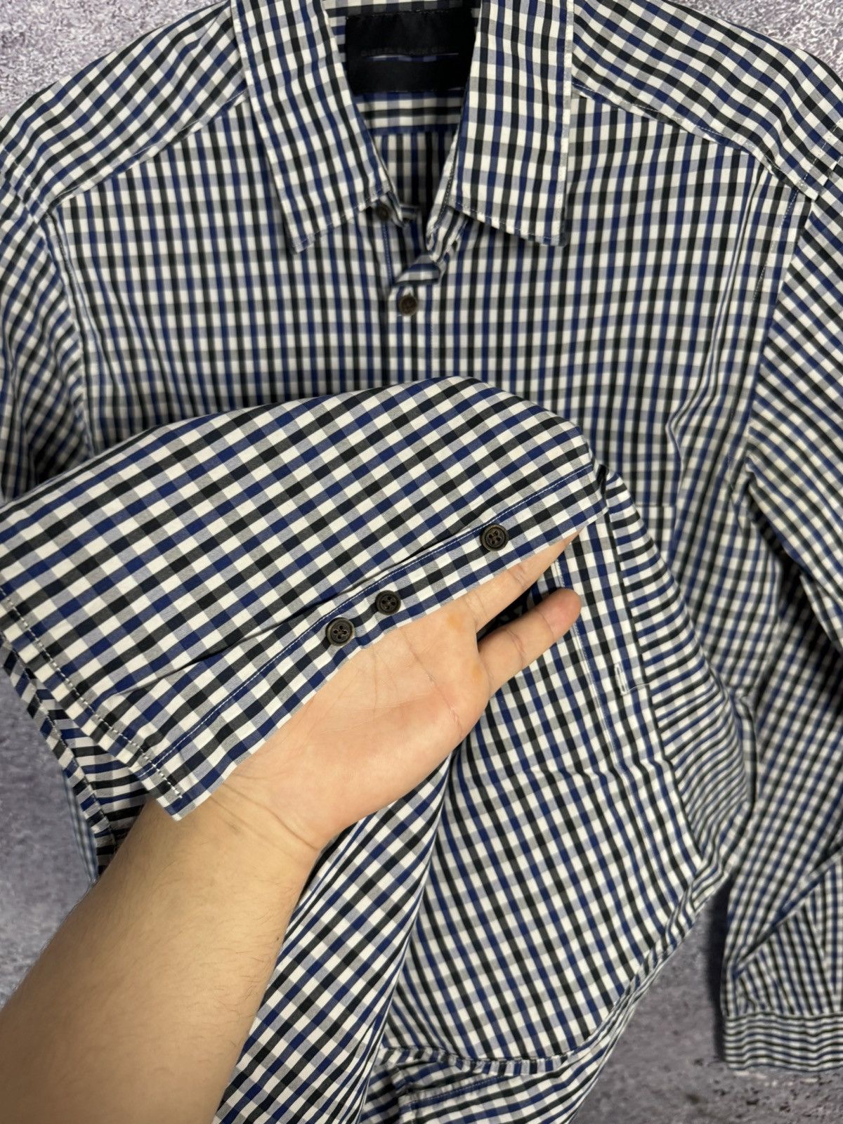 Diesel × Diesel Black Gold × Vintage Vintage Diesel Black Gold Man’s Shirt Button Up LS Small Size US S / EU 44-46 / 1 - 10 Thumbnail
