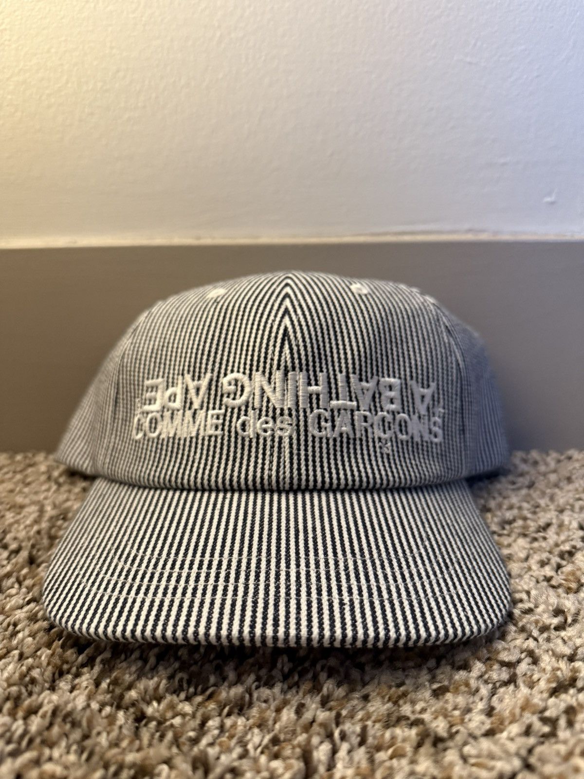 Bape × Comme des Garcons BAPE x Comme des Garcon Hickory Panel Cap 