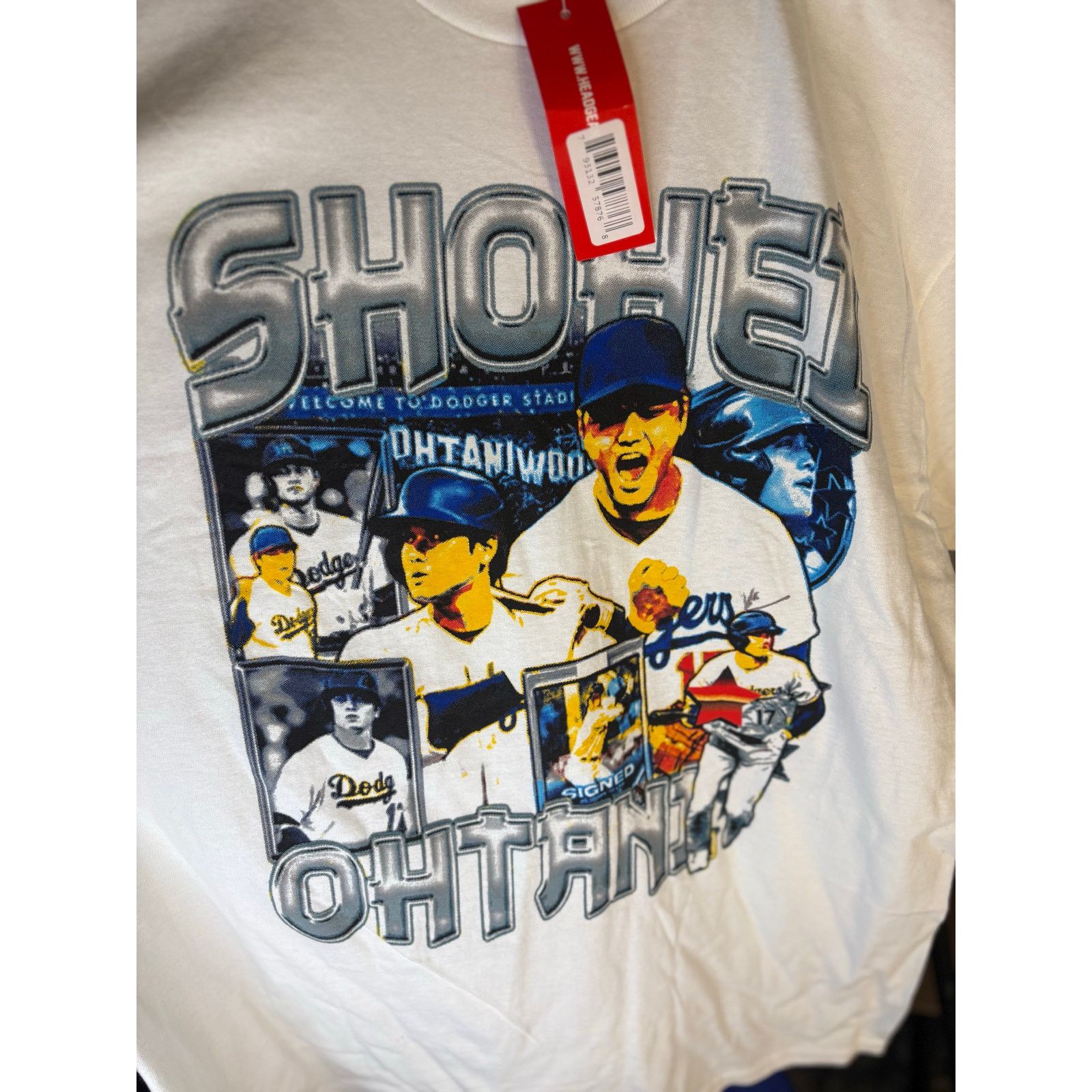 Other NWT - XL Ohtani Japan Blue Baseball Jersey & White Graphic T Size US XL / EU 56 / 4 - 3 Thumbnail