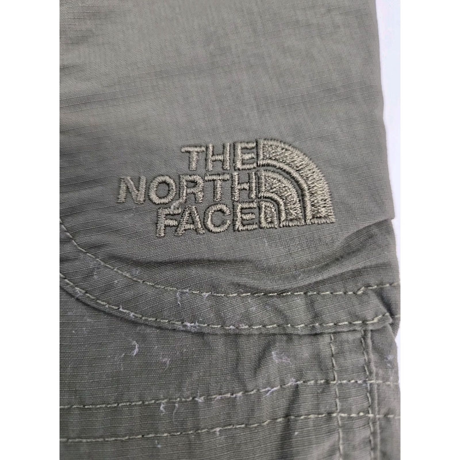 The North Face The North Face Mens Green Cargo Shorts Pockets/Back Pocket Nylon 36/9" #8746 Size US 36 / EU 52 - 4 Thumbnail