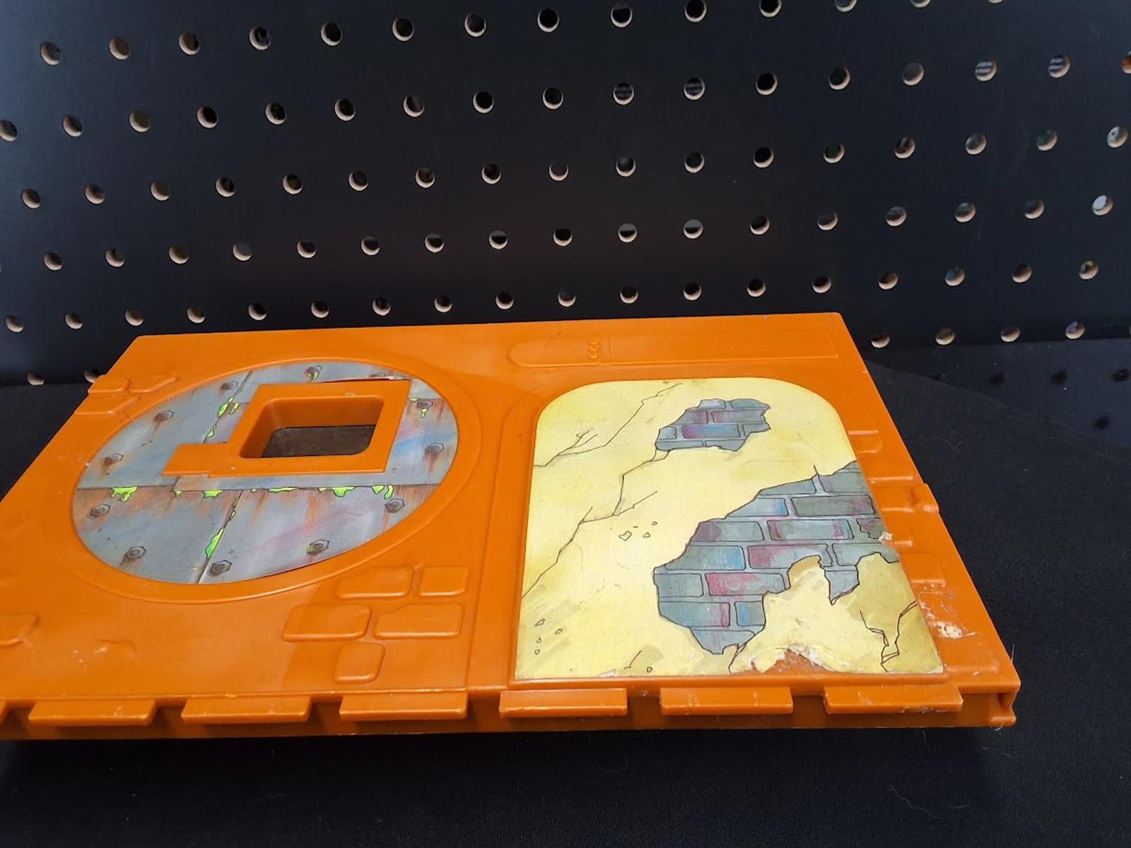 Other 1989 Vintage TMNT Sewer Lair Playset Back Wall Panel Size ONE SIZE - 4 Thumbnail