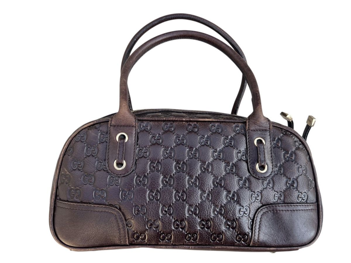 Gucci Gucci Guccissima Princy Fade Patina Leather Boston Bag Size ONE SIZE - 7 Thumbnail