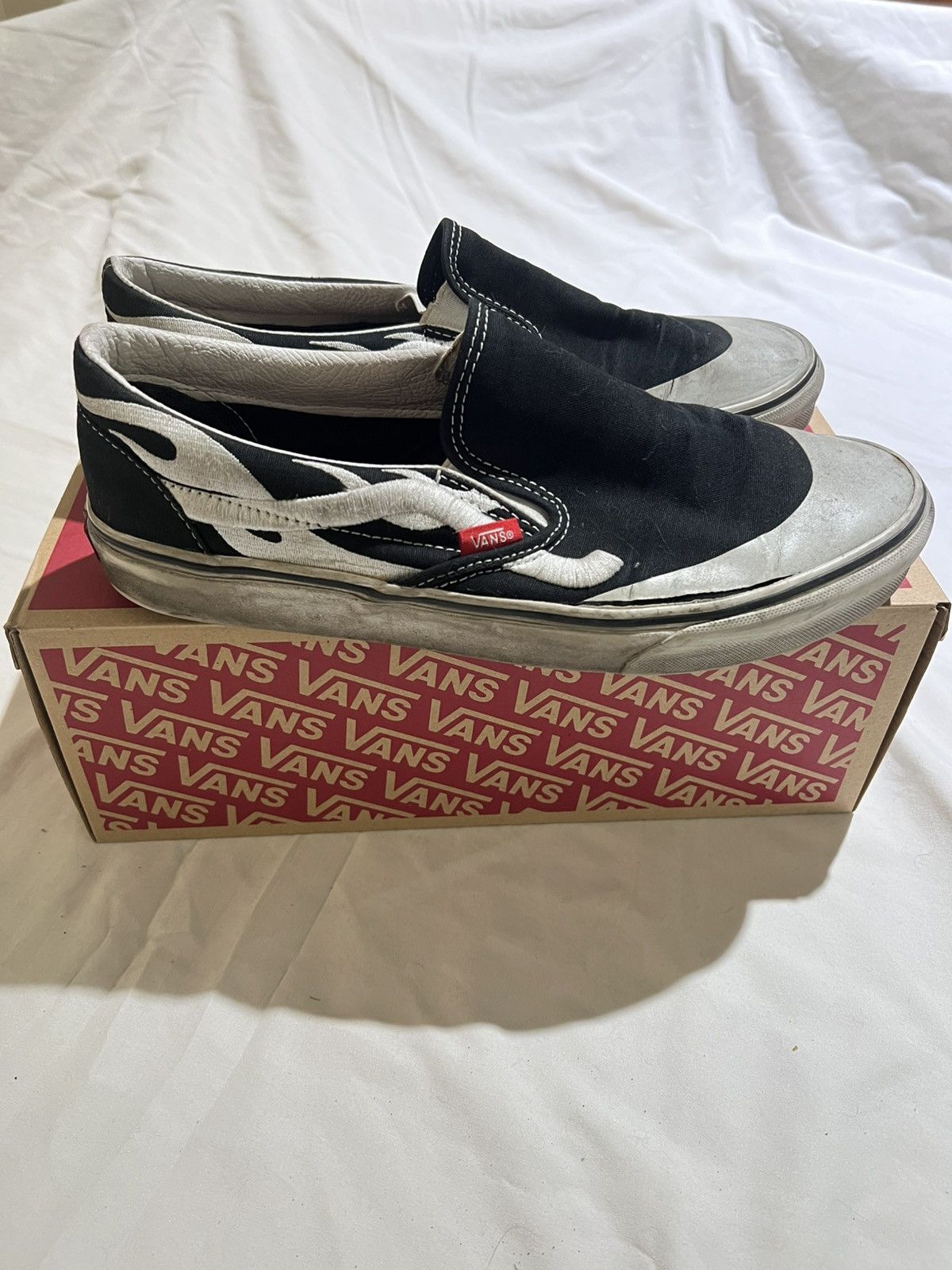 Vans Vans x ASAP Worldwide Classic Slip On Size US 10.5 / EU 43-44 - 5 Thumbnail