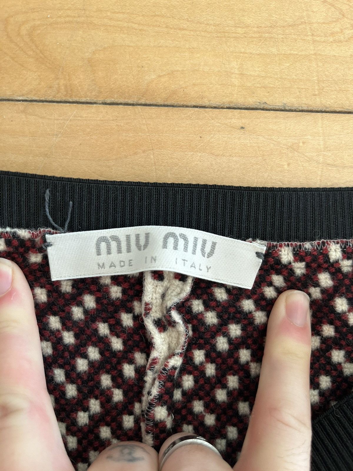 Miu Miu Miu Miu FW00 Runway Pencil Skirt Size 30" / US 8 / IT 44 - 4 Thumbnail